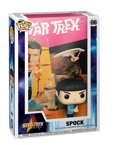 Funko Pop! Comic Covers Star Trek Spock Vinyl Figure New With Box