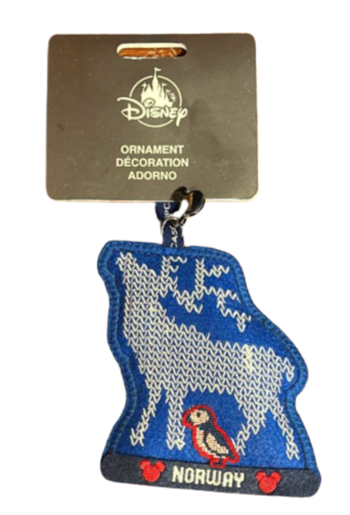 Disney Parks Epcot Norway Moose Christmas Ornament New With Tag