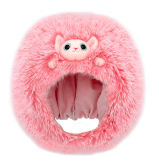 Universal Studios Harry Potter Pink Pygmy Puff Plush Novelty Hat New With Tag
