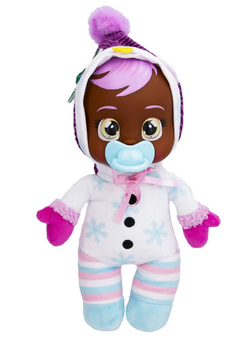 Cry Babies Tiny Cuddles Christmas Holly Doll Toy New with Tag