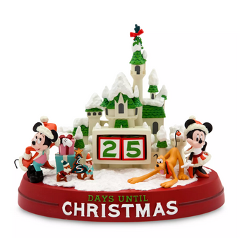 Disney Classics Mickey Minnie Pluto Chip 'n Dale Holiday Countdown Calendar New