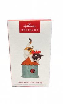 Hallmark 2024 Keepsake Mischievous Kittens Christmas Ornament New with Box