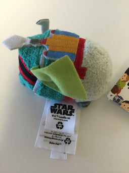 disney usa authentic star wars boba fett tsum mini plush new with tags