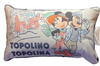 Disney Parks Epcot World Showcase Italy Topolino Throw Pillow New With Tag