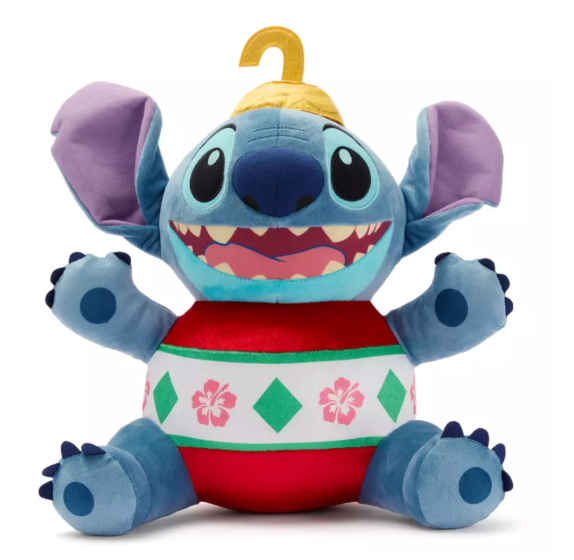 Disney Parks Stitch Holiday Plush – Lilo & Stitch – 14'' Toy New With Tag