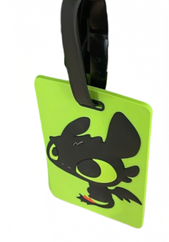 Universal Studios How to Train Your Dragon 2 Green Luggage Tag New With Tag