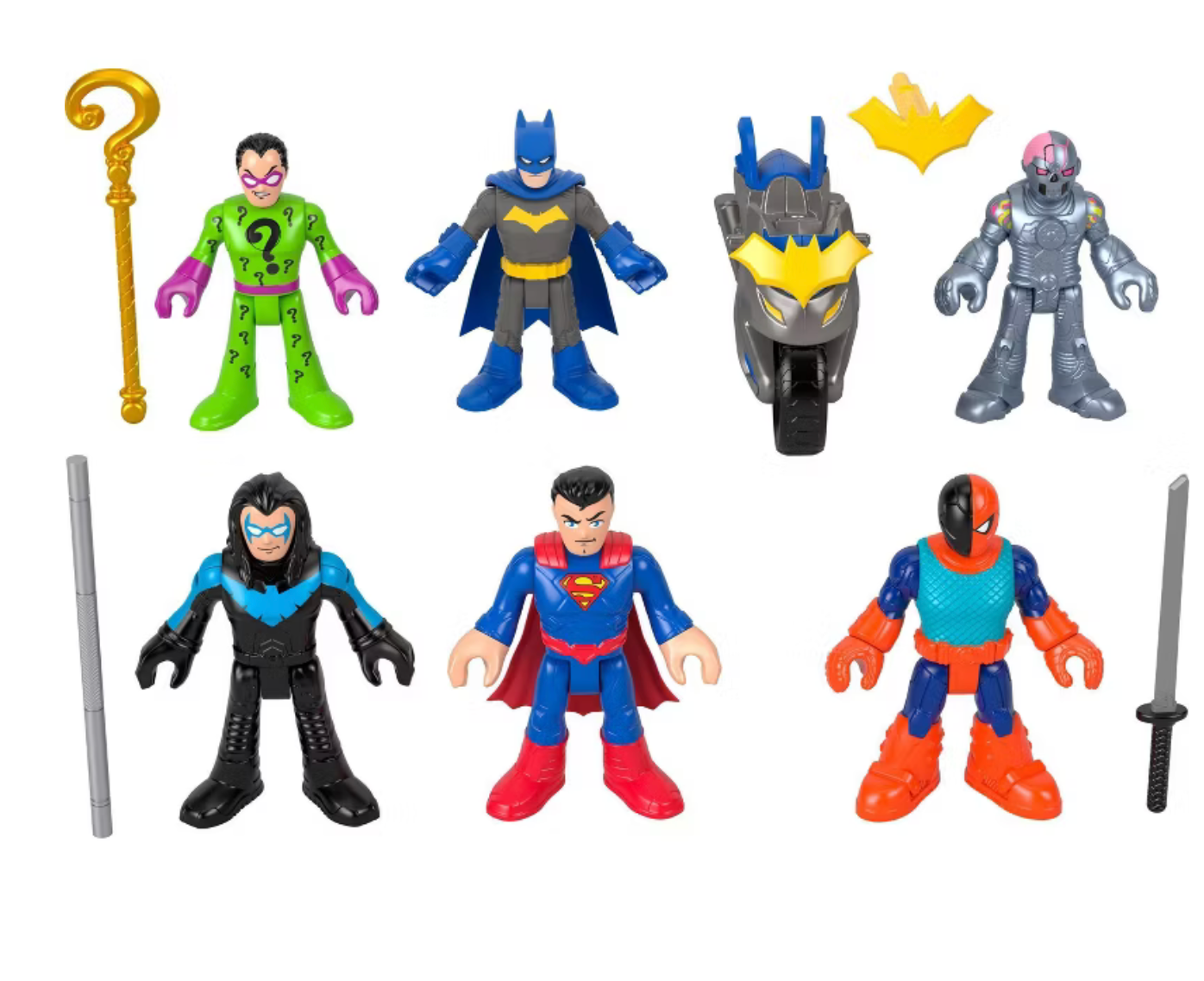 Imaginext DC Comics Deluxe Figure Multipack Toy New With Tag