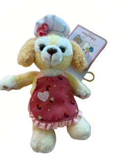 Disney Parks Aulani Resort Cookie Ann Duffy Friend Plush Keychain New With Tag