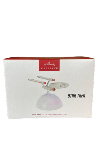Hallmark 2023 Keepsake Star Trek U.S.S. Enterprise NCC-1701 Tabletop New Box