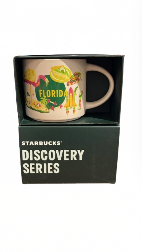 Starbucks 14 oz Florida Discovery Series Ceramic Coffee Mug