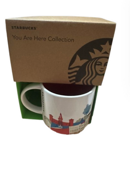 Starbucks You Are Here Collection Milano Italy Italia Ceramic Coffee Mug New Box
