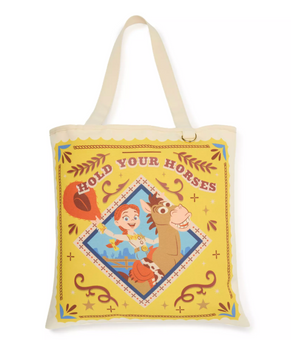 Disney Parks Jessie and Bullseye Canvas Tote Toy Story 5 New with tag