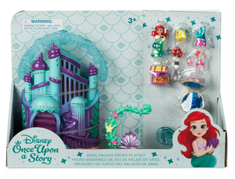 Disney Parks Once Upon a Story Ariel Palace Micro Play Set Mermaid New With Tag