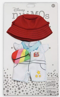 Disney Park nuiMOs Outfit Minnie Mouse Jumpsuit Hat & Bag Set New with Tag