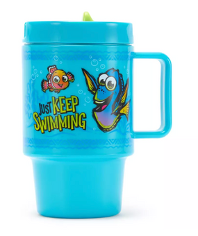 Disney Parks Finding Nemo 18 oz. Tumbler with Built-In Straw New With Tag