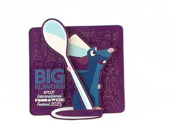 Disney Parks Epcot Food & Wine 2025 Festival Remy Chef Big Flavors Magnet New
