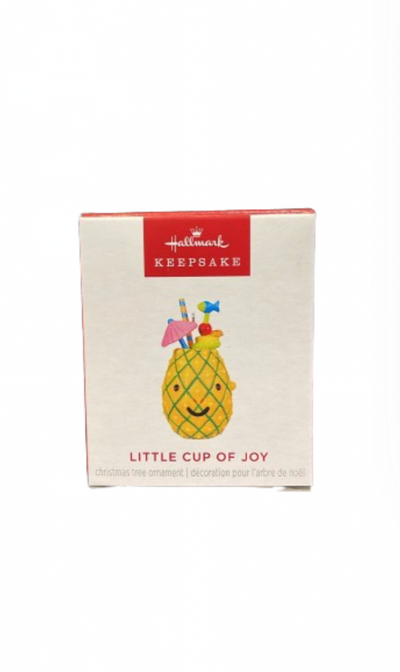 Hallmark 2024 Keepsake Mini Little Cup of Joy Musical Christmas Ornament New