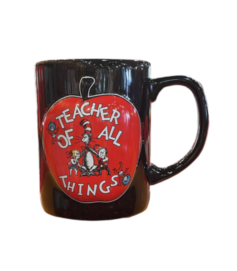 Universal Studios Dr. Seuss Teacher of All Things Coffee Mug New