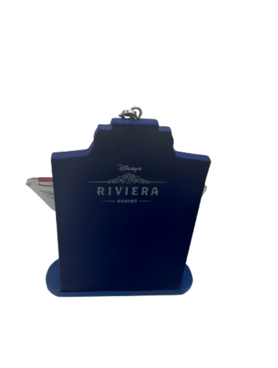 Disney Parks Riviera Resort Mickey Minnie Portrait Christmas Tree Ornament New