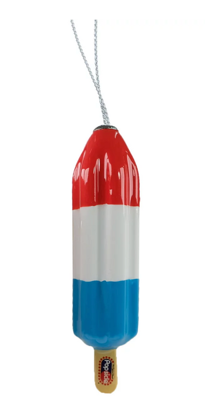 Popsicle Original Decoupage Christmas Tree Ornament New With Tag