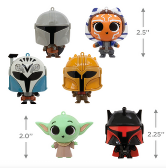 Hallmark Star Wars The Mandalorian Mystery Shatterproof Christmas Ornament