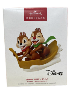 Hallmark 2023 Keepsake Chip and Dale Snow Much Fun! Christmas Ornament New Box