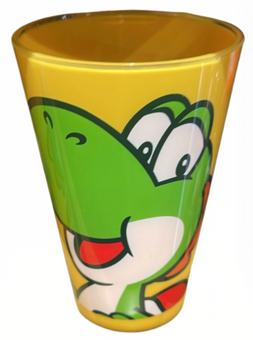 Universal Studios Super Nintendo World Yoshi Acrylic Tumbler New With Tag