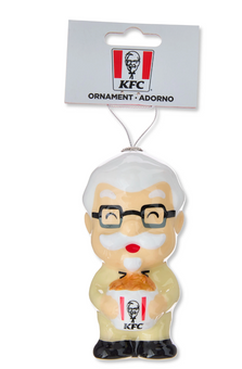 KFC Colonel Sanders Christmas Holiday Ornament By Ruz New With Tag