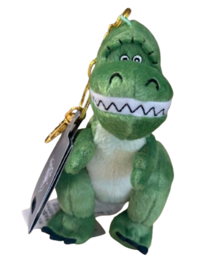 Disney Parks Toy Story Rex Plush Keychain New With Tag – I Love