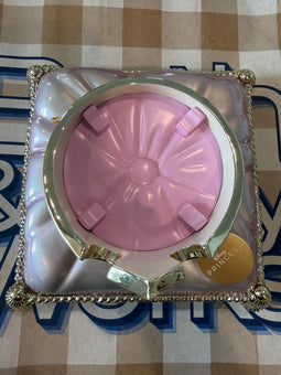 Bath and Body Works Disney Princess Aurora Crown Pedestal 3-Wick Candle Holder N