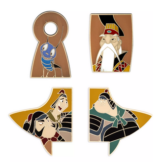 Disney Parks Mulan 25th Anniversary Mystery Pin Blind Pack New With Box