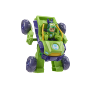 Marvel Iron Man his Awesome Friends Iron Hulk 2-In-1 Mech Suit & VehicleToy New
