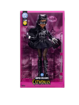 DC Catwoman Collector Fashion Doll w Stand Accessories Toy New with Box