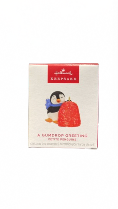 Hallmark 2024 Keepsake Mini Petite Penguins A Gumdrop Christmas Ornaments New
