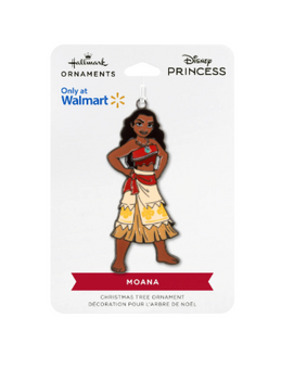Hallmark Christmas Ornament Disney Princess Moana Metal New with Tag