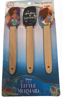 Disney Parks The Little Mermaid Mini Spatula Set New With Tag