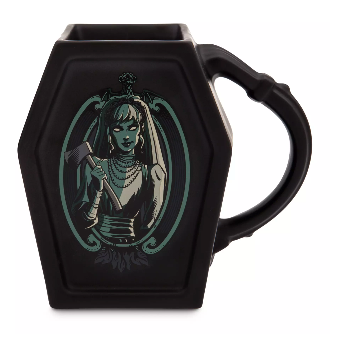 Disney Parks The Haunted Mansion The Bride Constance Hatchaway Coffin Mug New