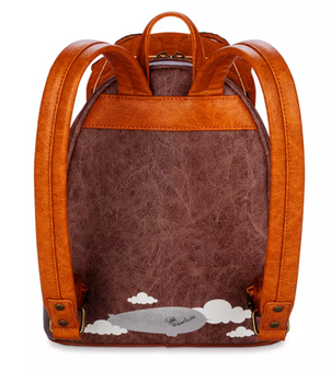 Disney Parks Pixar Up Carl Fredricksen Loungefly Mini Backpack New with Tags