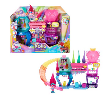 DreamWorks Trolls Band Together Mount Rageous Playset Queen Poppy Doll Toy New