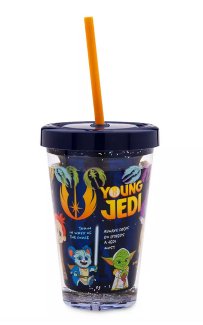 Disney Parks Star Wars Young Jedi Adventures Tumbler w Straw Kids New With Tag