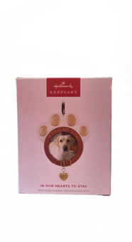 Hallmark 2025 Keepsake In Our Hearts to Stay Photo Frame Christmas Ornament New