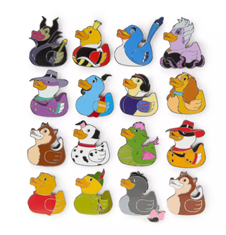 Disney Parks Ducks of Disney Mystery Pin Blind Pack – 5-Pc New Sealed