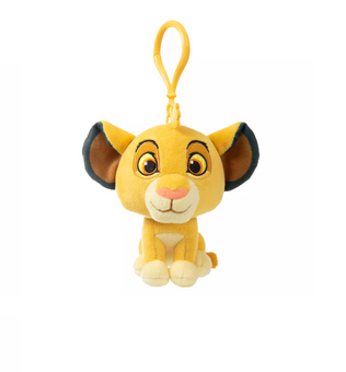 Disney Parks The Lion King Simba Plush Keychain New with Tag