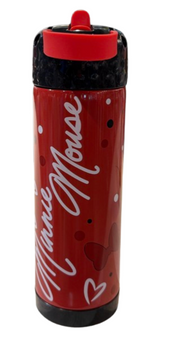 Disney Parks Minnie Mouse Signature Hydro Water Bottle New with Tag