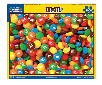 M&M's World Milk Chocolates Puzzle New with Tag