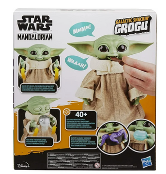 Disney Star Wars The Mandalorian Galactic Snackin Grogu Animatronic Sounds New