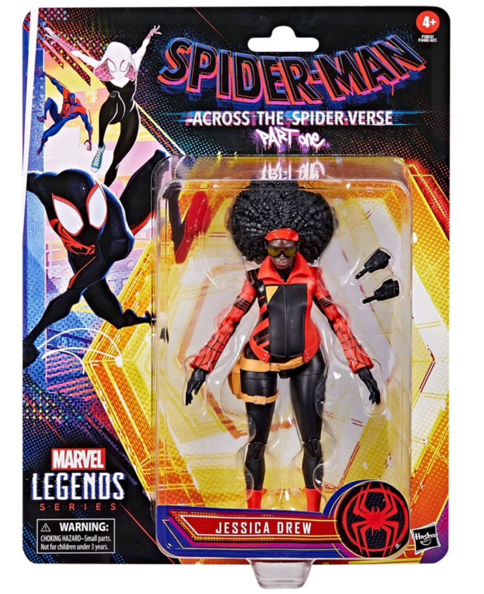 Disney Parks Spider-Man Across Spider-Verse Jessica Drew Action Figure New W Box
