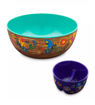 Disney Parks Encanto Luisa Camilo Dolores and Bruno Chip and Dip Bowl Set New