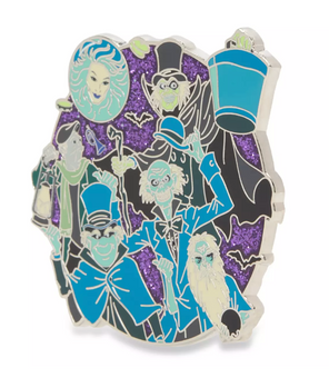Disney Parks The Haunted Mansion Cast Pin Madame Leota Ezra Phineas Gus New
