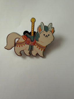 Disney Parks 2026 Cat Carousel Hocus Cats and Dogs Halloween Costume Mystery Pin